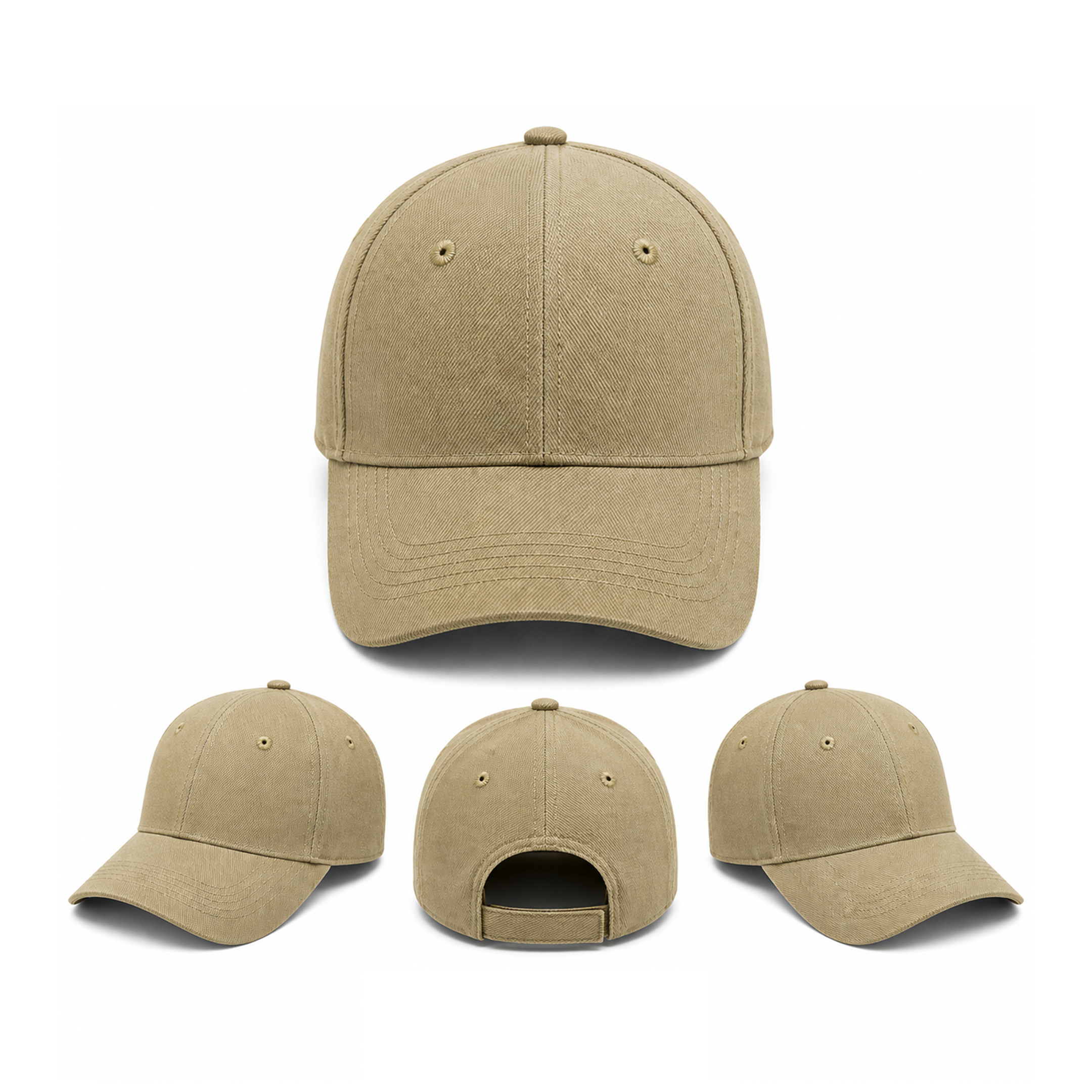 Beige Everyday Cap