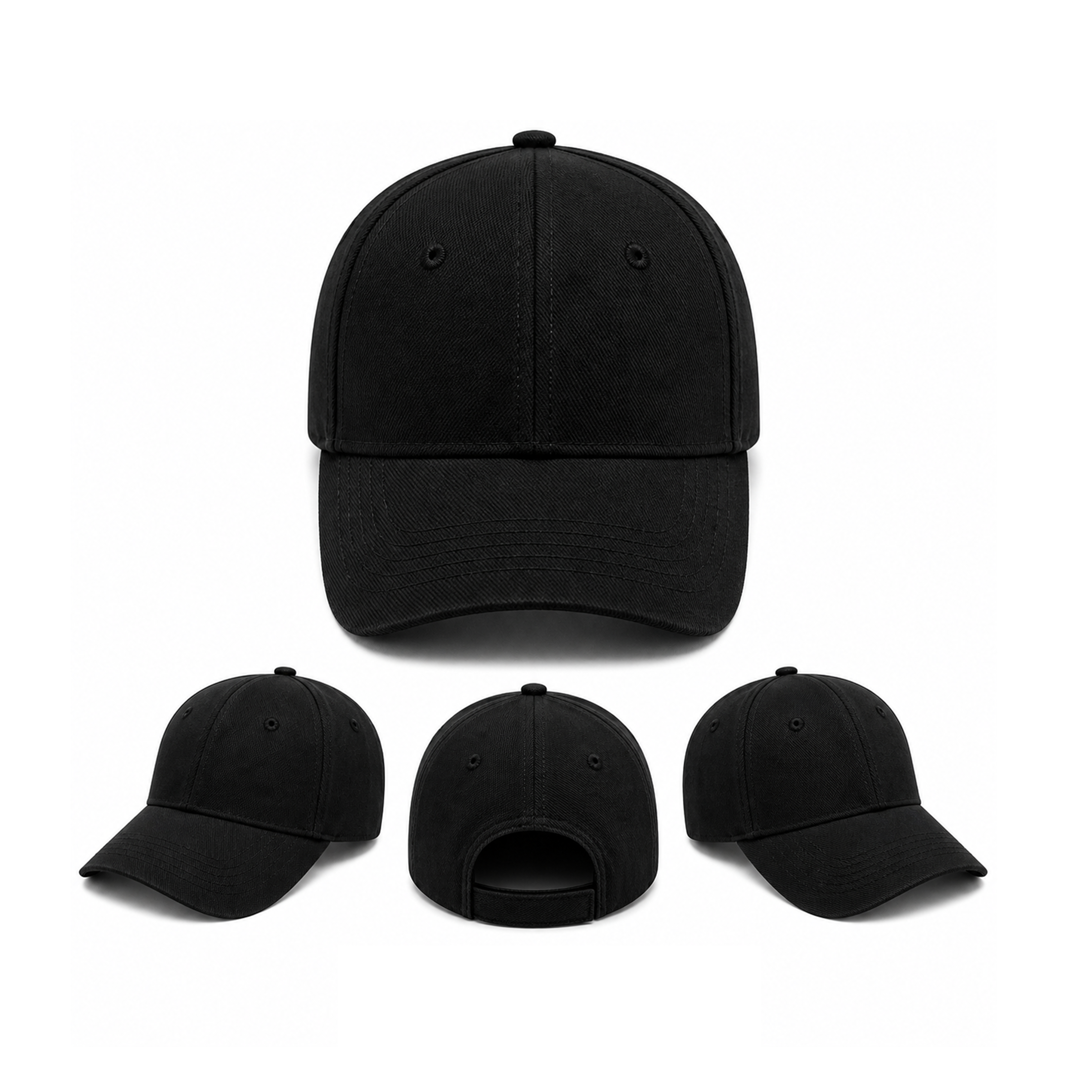 Black Essential Cap