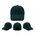 Forest Green Corduroy Cap