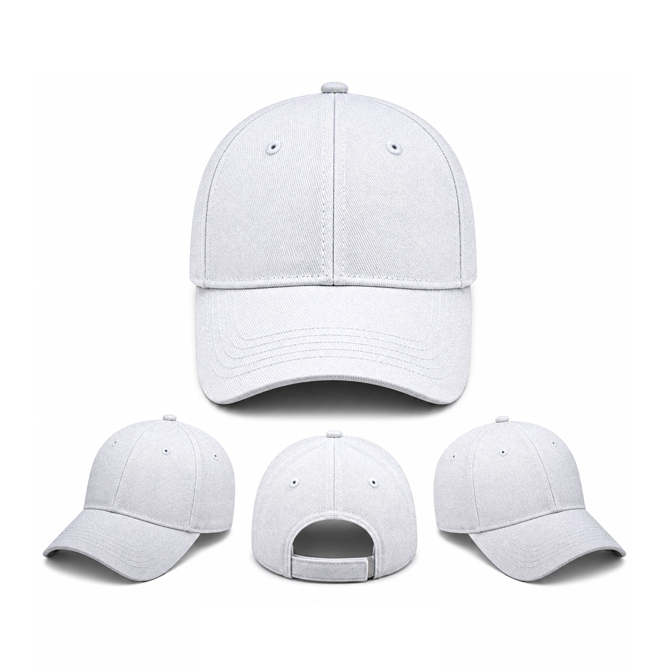 Light Grey Minimal Cap