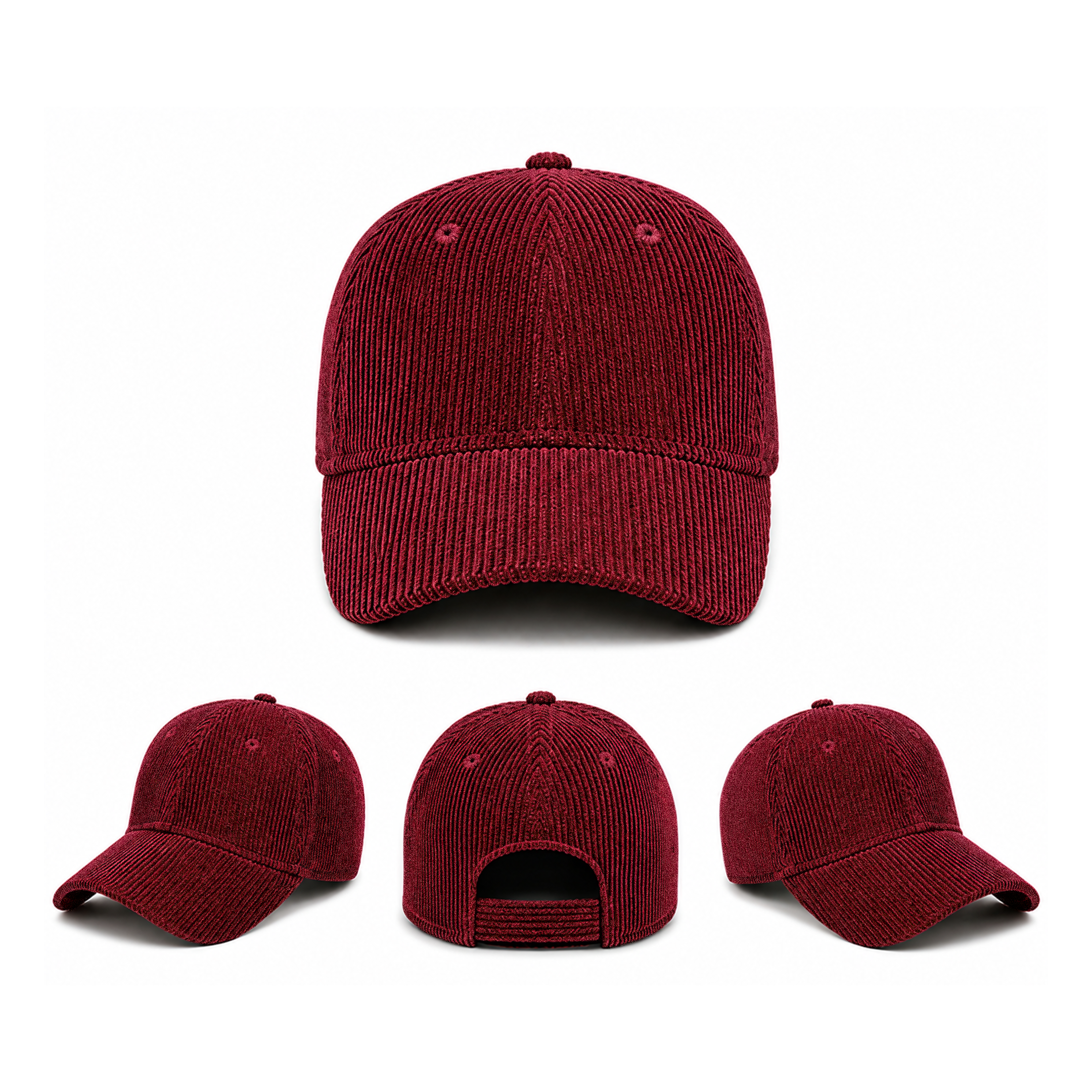 Burgundy Corduroy